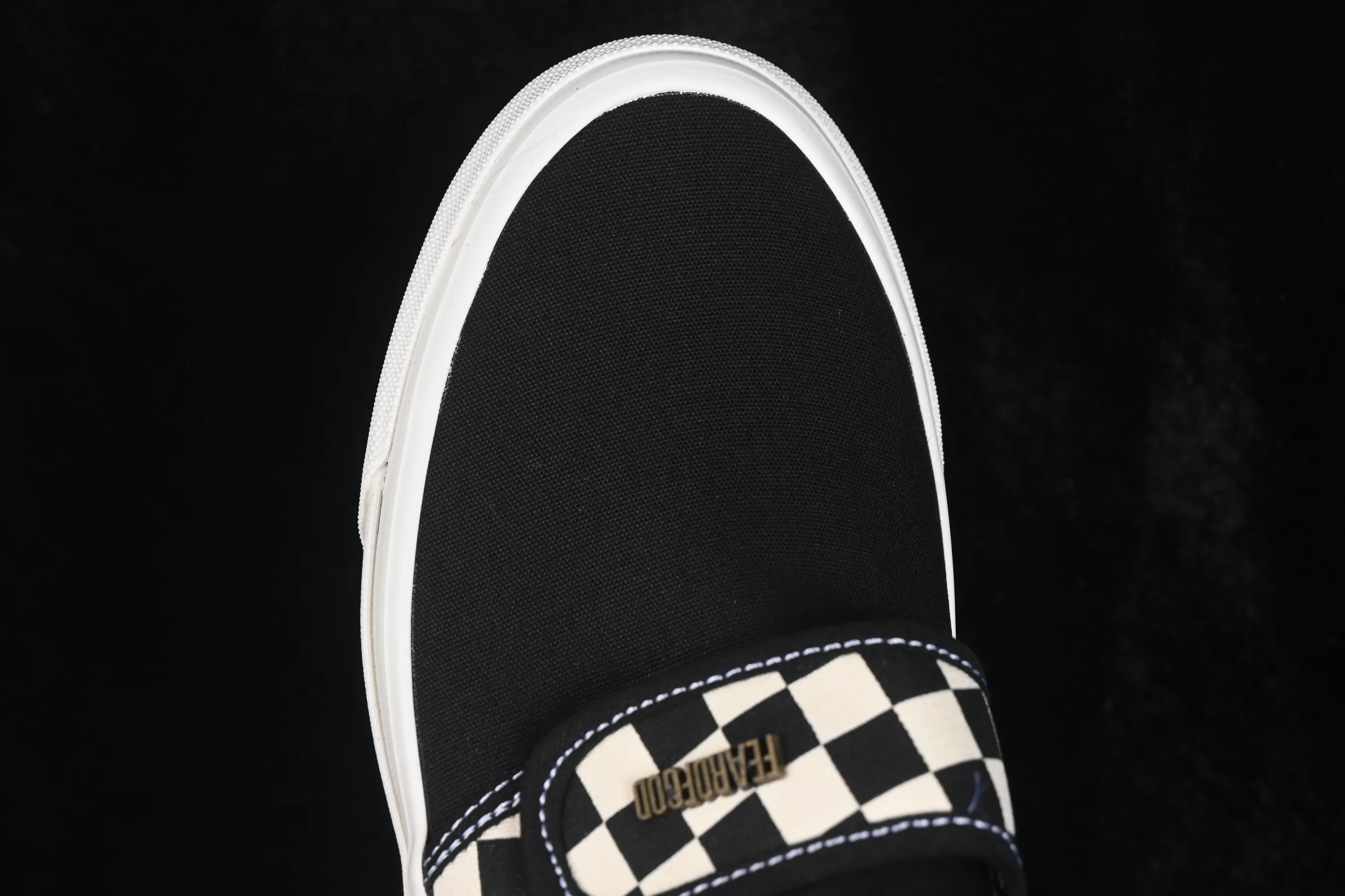All categories Vans Vans series Vans Low Vans low-top Vans Slip-On Classic checkerboard slip-on casual sneakers VN0A3J9FPZT